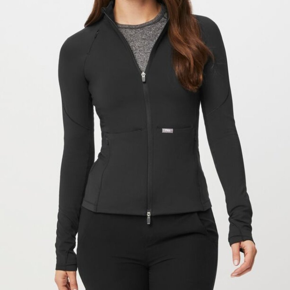 Figs OnShift Contourknit Jacket Gem